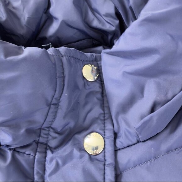 Michael Michael Kors Women's Size XS Purple Long Puffer Jacket Winter Outdoors - Picture 14 of 15